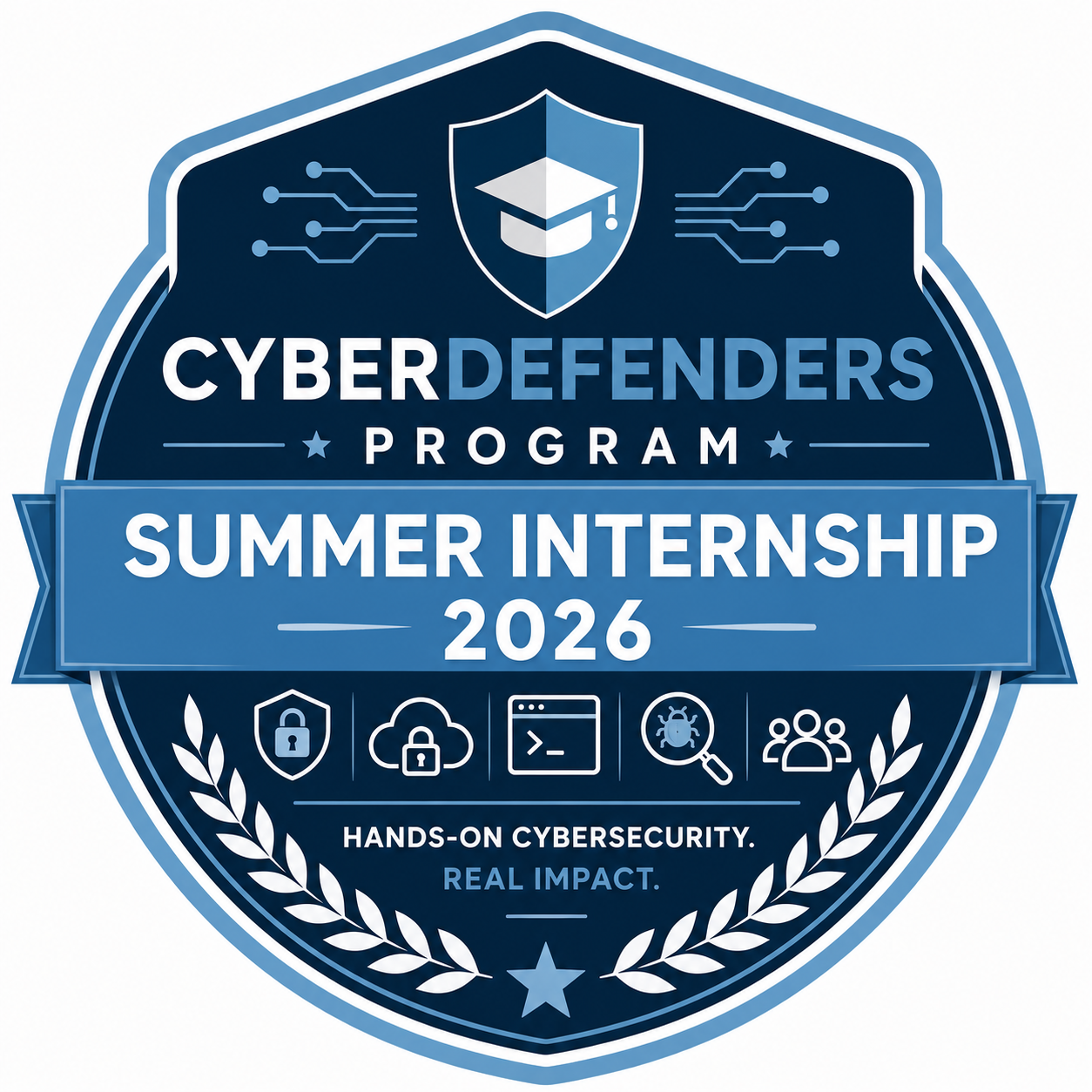 CyberDefenders Summer Internship 2026 badge